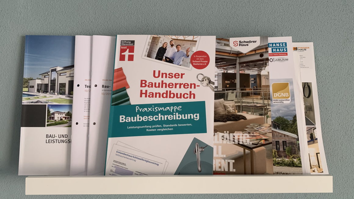 Die Bau und Leistungsbeschreibung Familie Schön baut